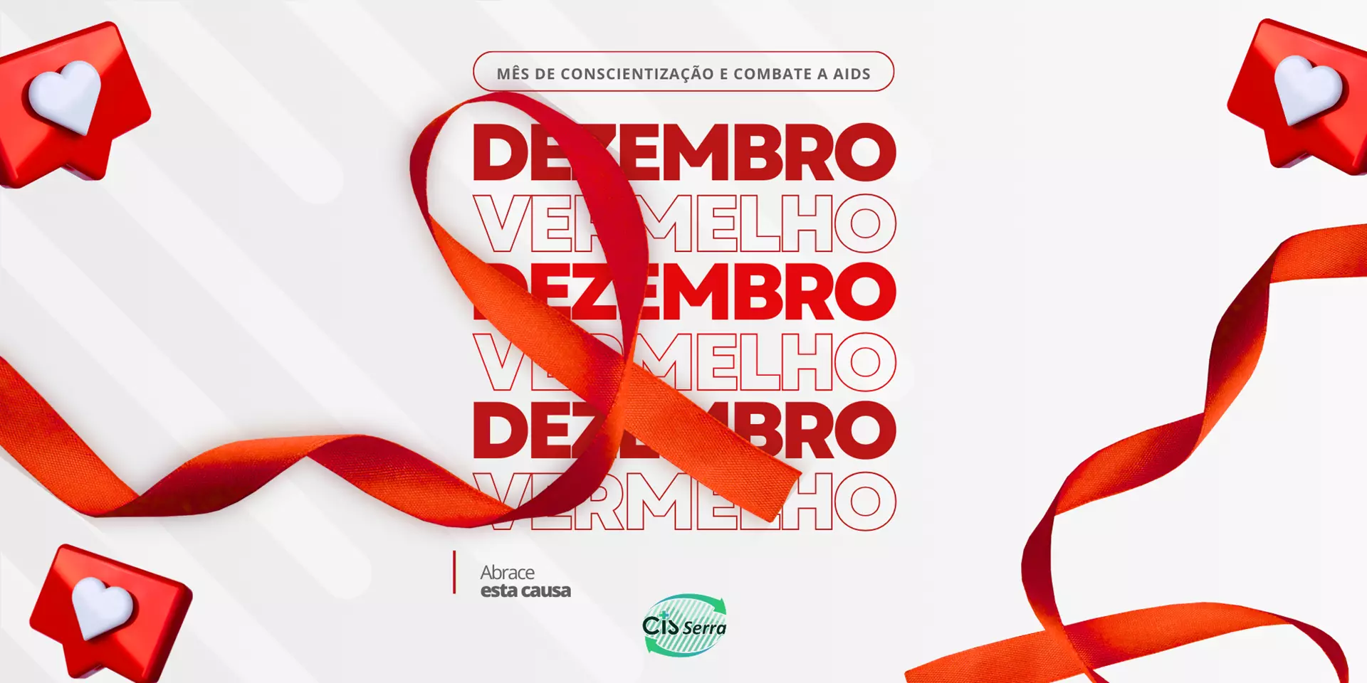 Dezembro vermelho: Campanha Nacional de Prevenção ao HIV/Aids e outras Infecções Sexualmente Transmissíveis